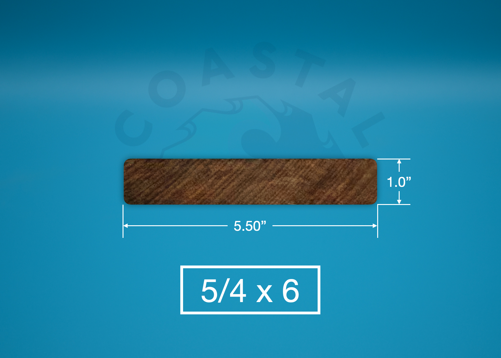 5/4 x 6 Red Balau Wood Decking (E4E)